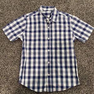 GapKids Button Down Plaid Shirt